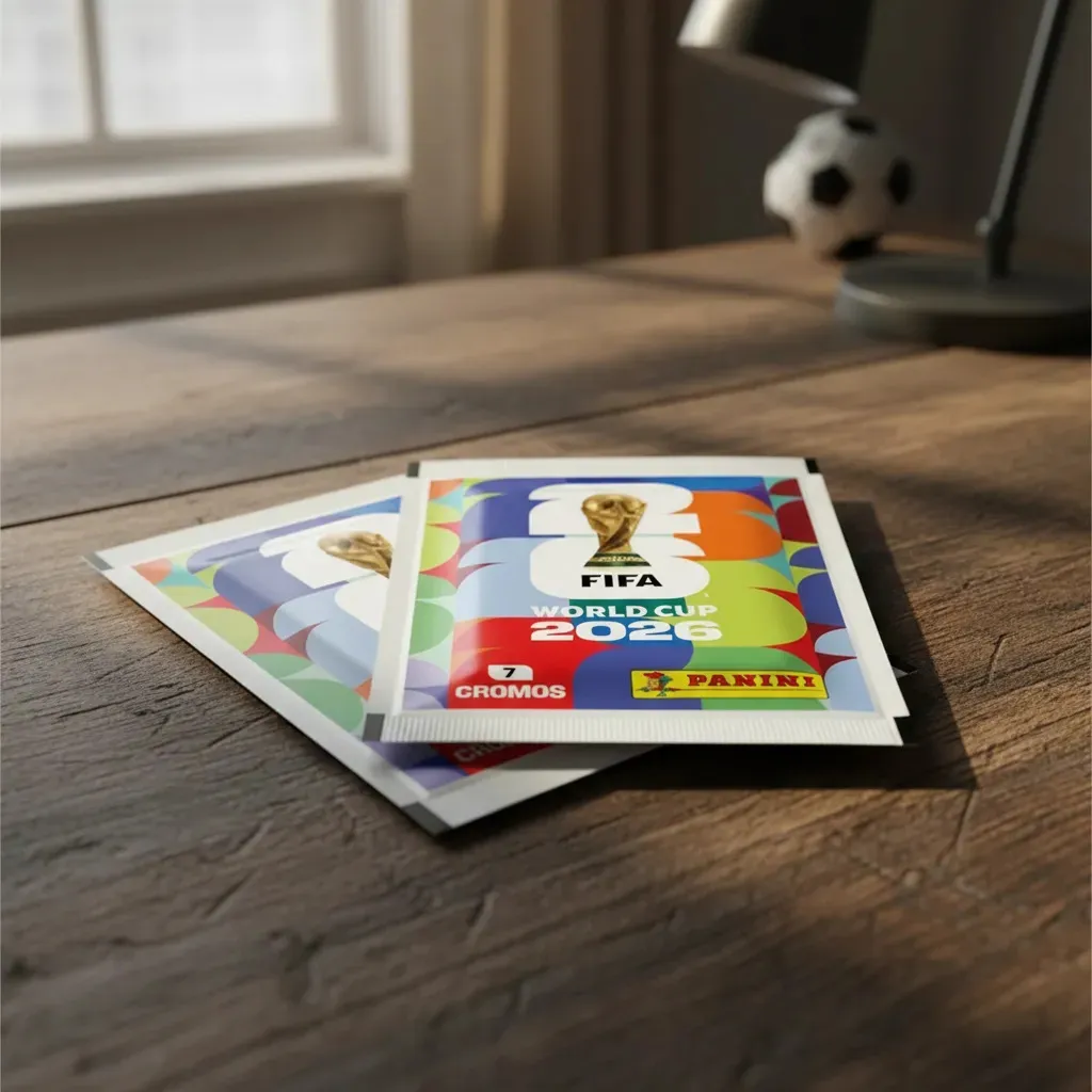 Kit 12 Envelopes com 84 figurinhas - Copa do Mundo 2026 — imagem 2